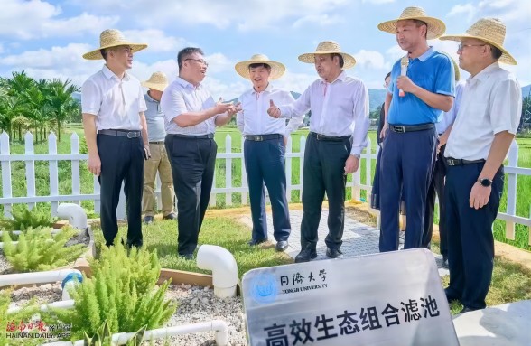 海南省委書記馮飛、省長(zhǎng)劉小明視察三亞資源化利用試點(diǎn)項(xiàng)目